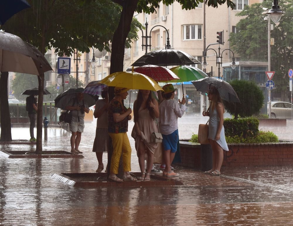 Заедно под дъжда