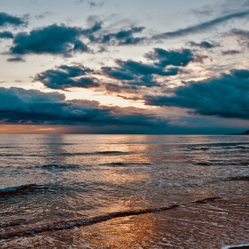 Breathtaking sunrise reflection