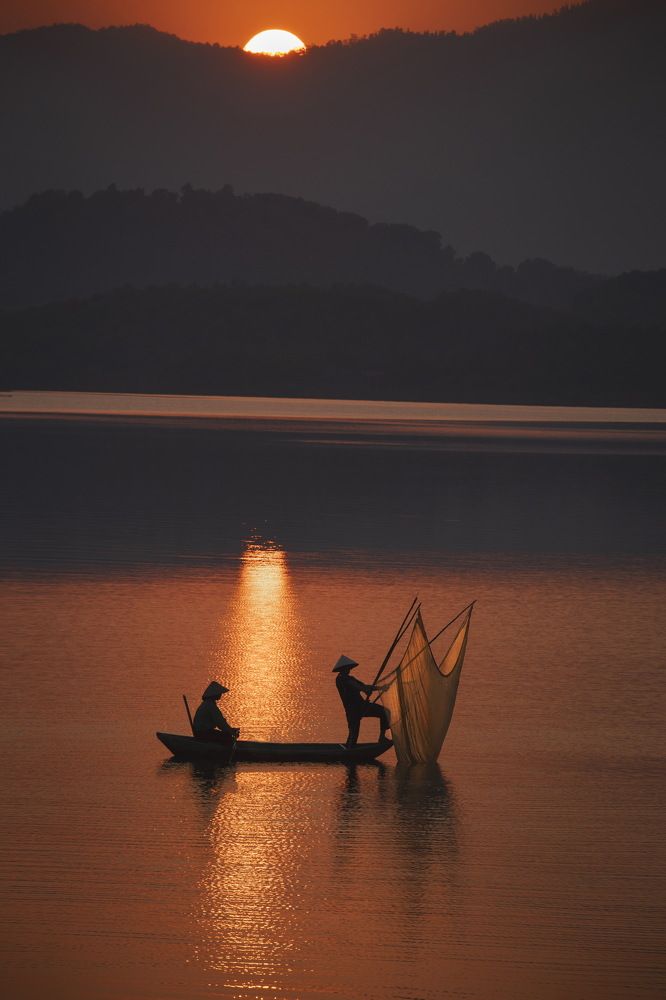 Mẻ lưới cuối ngày