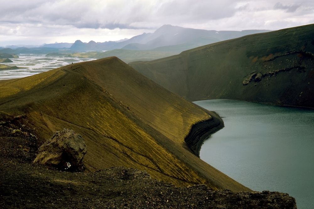 Застывший склон