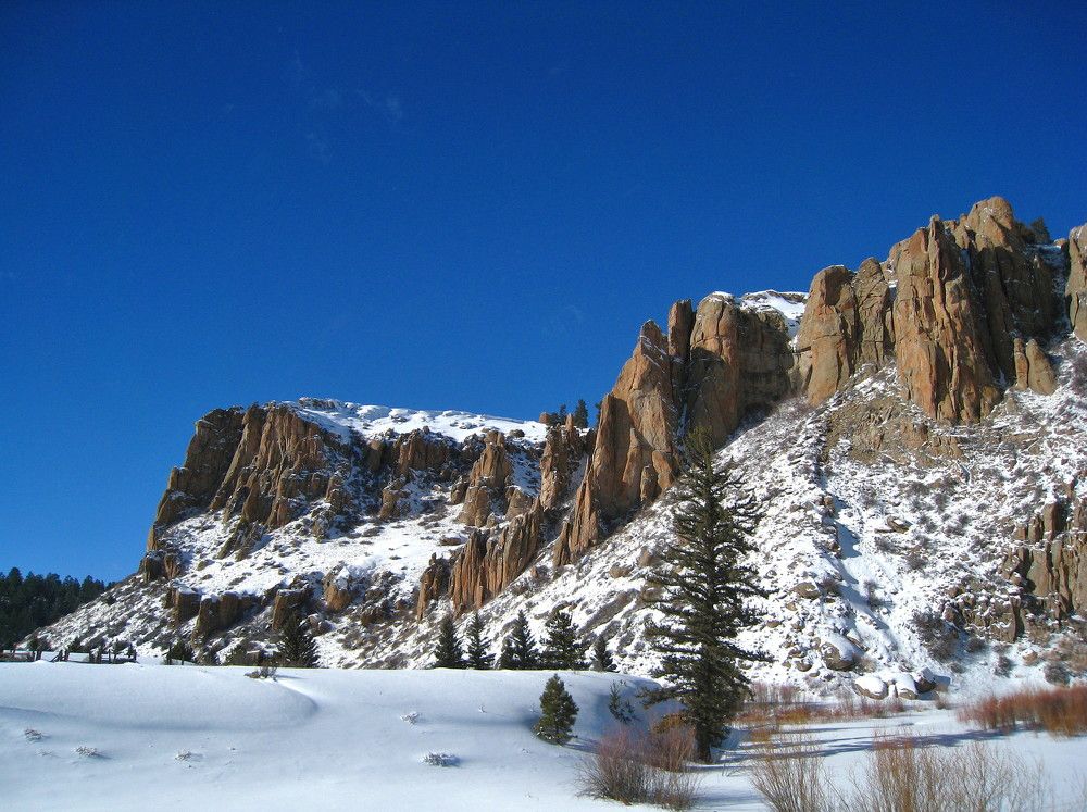 Кусочек зимнего Колорадо.