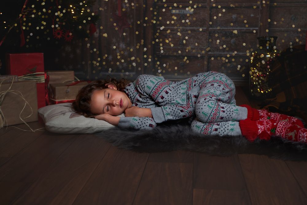 Under the Christmas tree