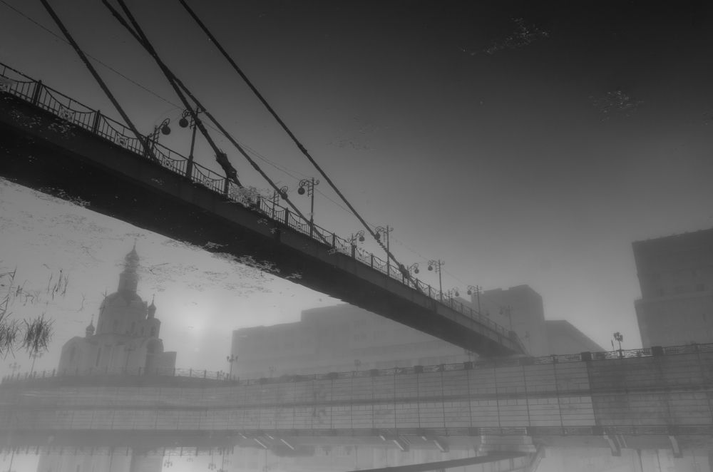 В бледных туманах