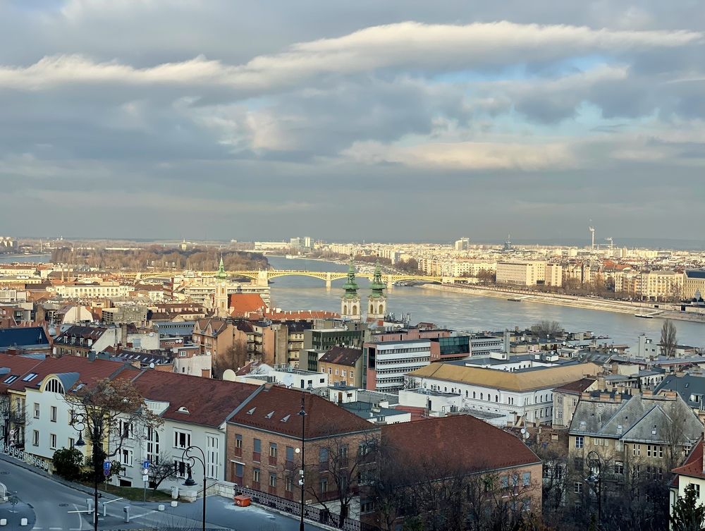 Outstanding view of Budapest