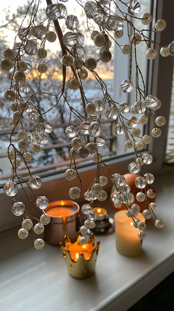 Наступает зимний вечер