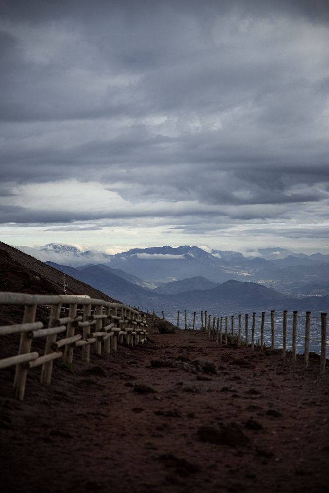 Вид с Везувия