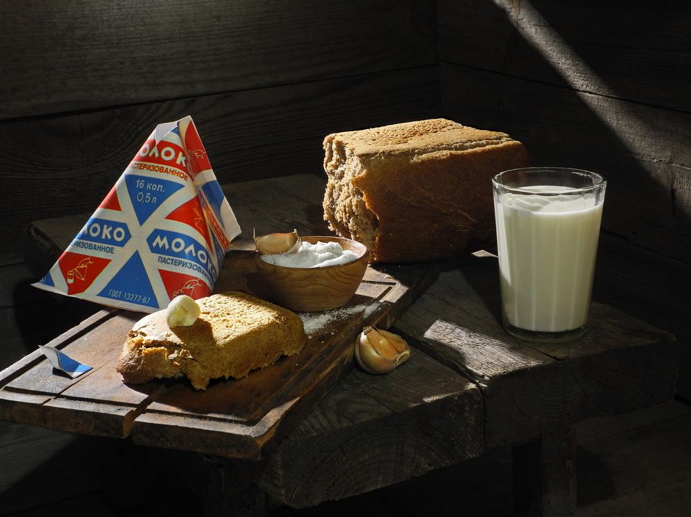 Горбушка с чесноком и привкусом истории.