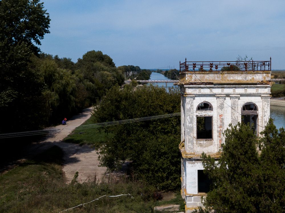 Кубанский пейзаж с воздуха
