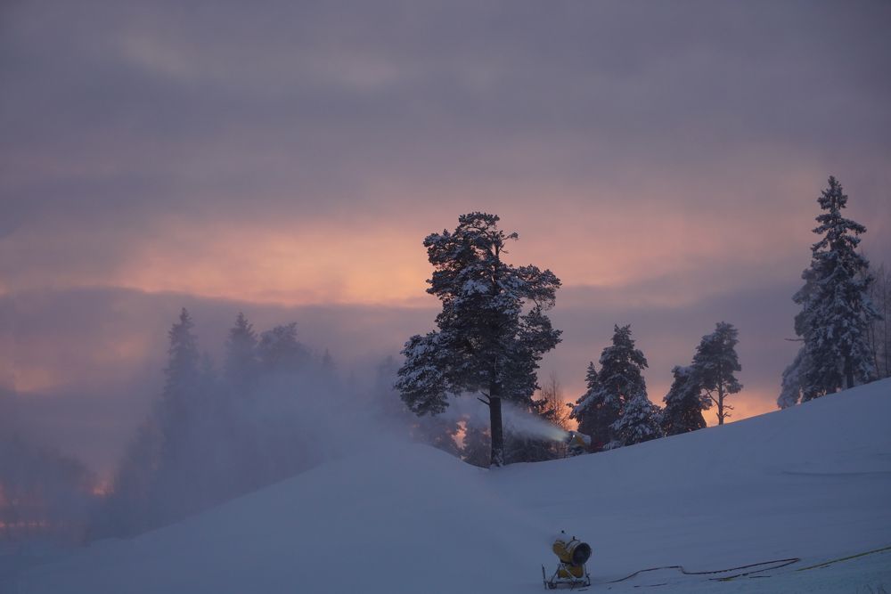 Снега много не бывает