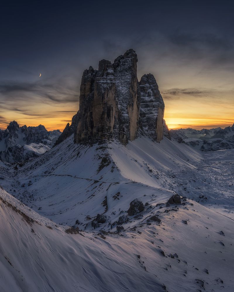 Snowy Tre Cime