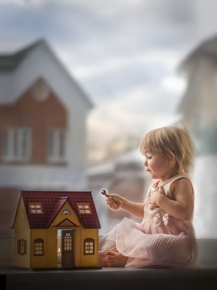 Здесь живет счастье.