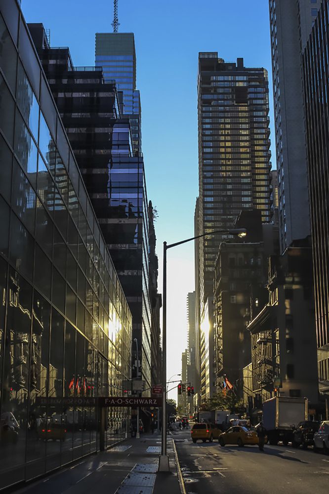 Утро в Нью Йорке