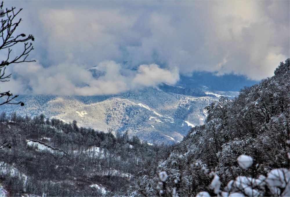 Зима в горах