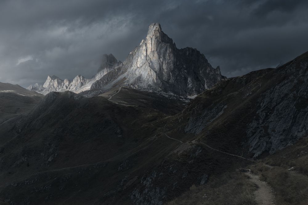 The last ray before darkness