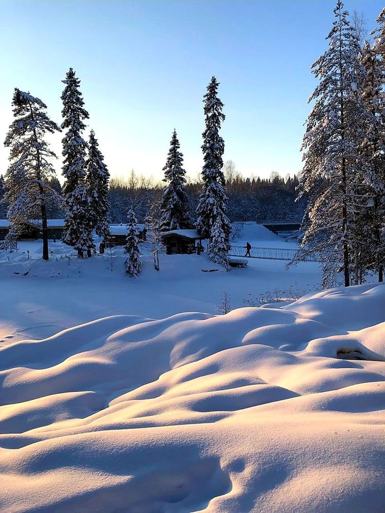 Замерзшие водопады