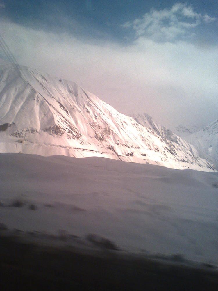 В горах Таджикистана