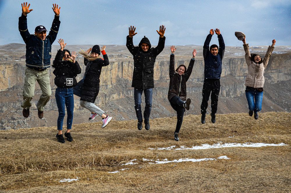 Дружный прыжок