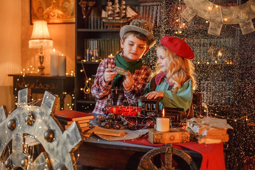 Максим и Настя.