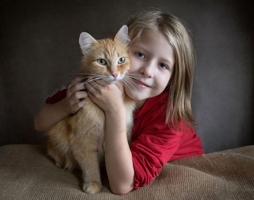 Любимый кот - всегда меня поймет.