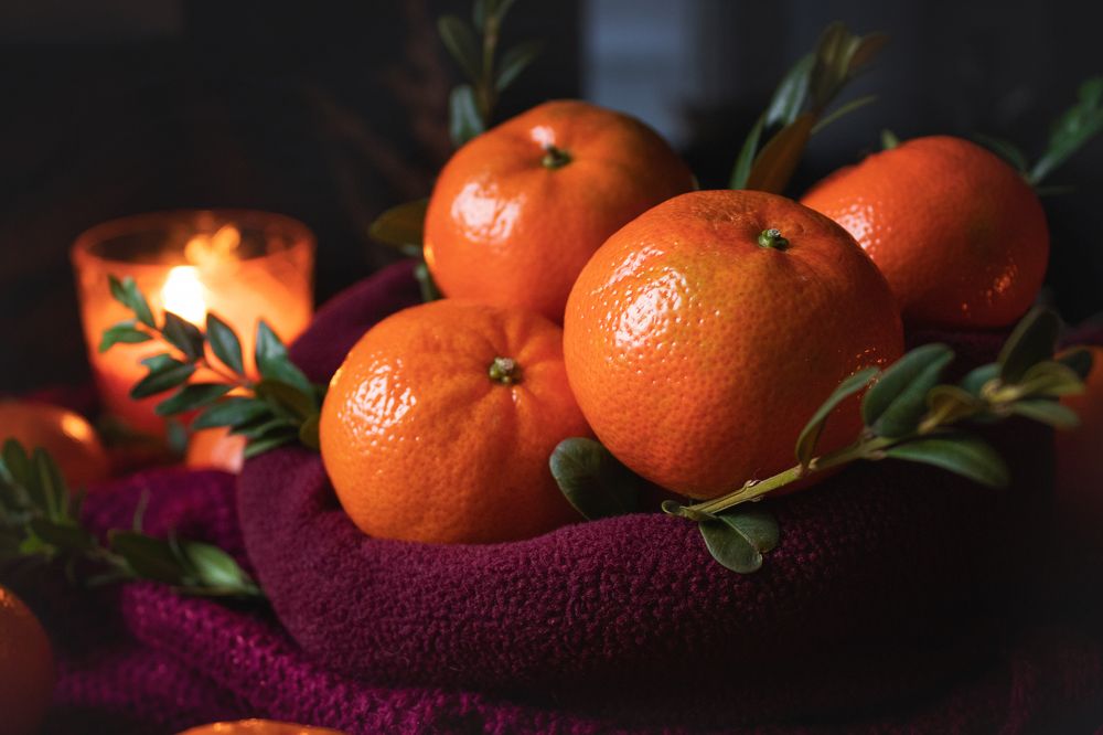 Сочные мандаринки на Новый год!