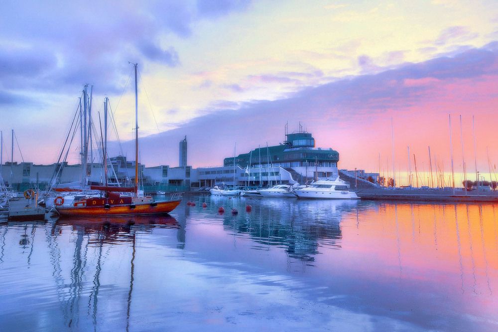 Вечер в Пирита.