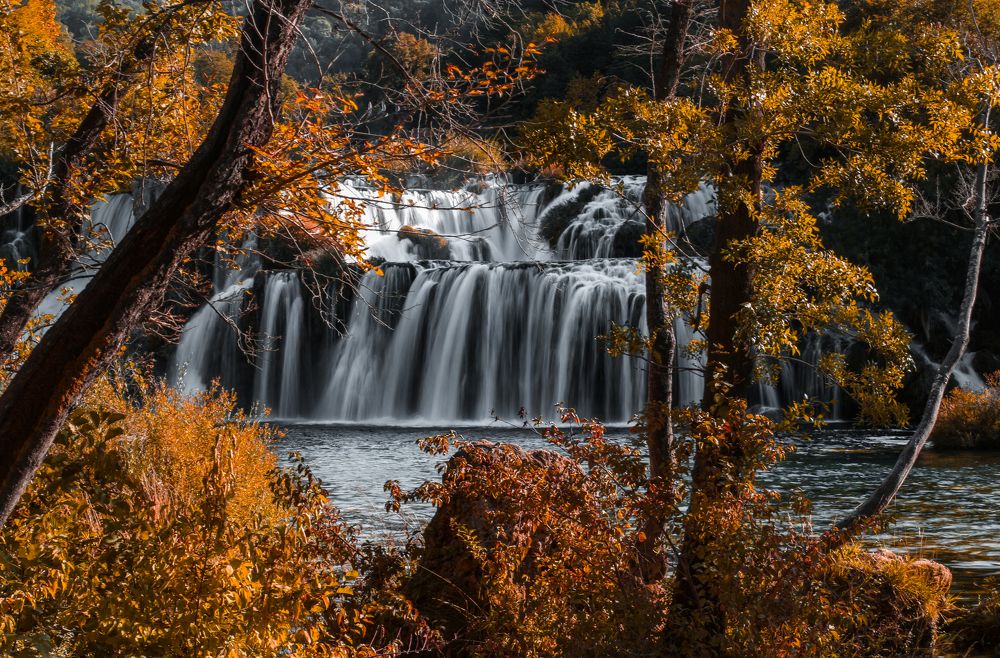 Waterfall in Krka