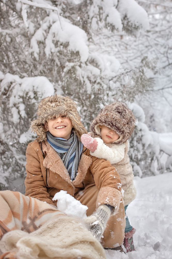 Русская зима и детство