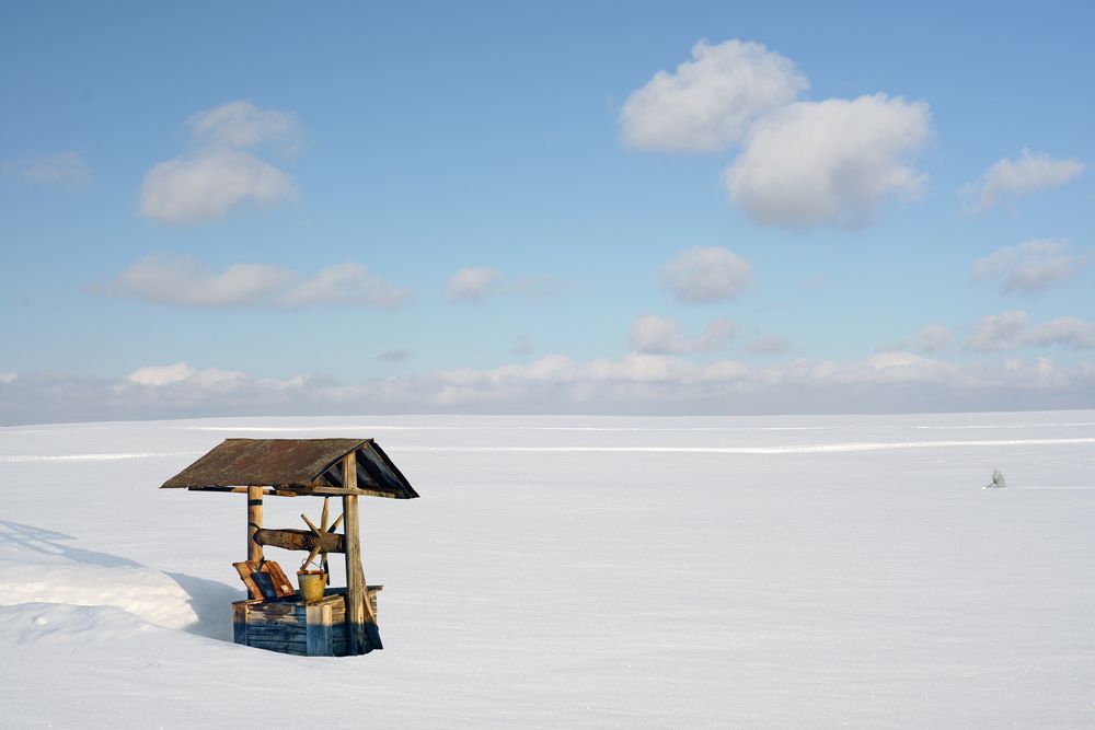 Колодец в поле