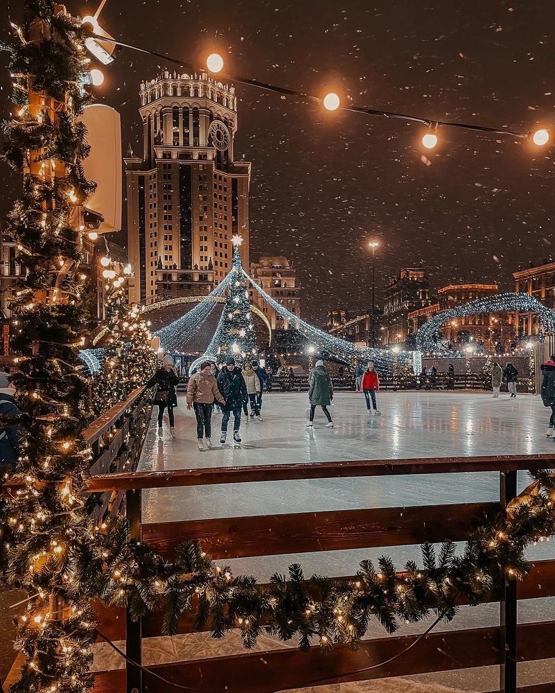 Павелецкая Плаза в новогодние каникулы