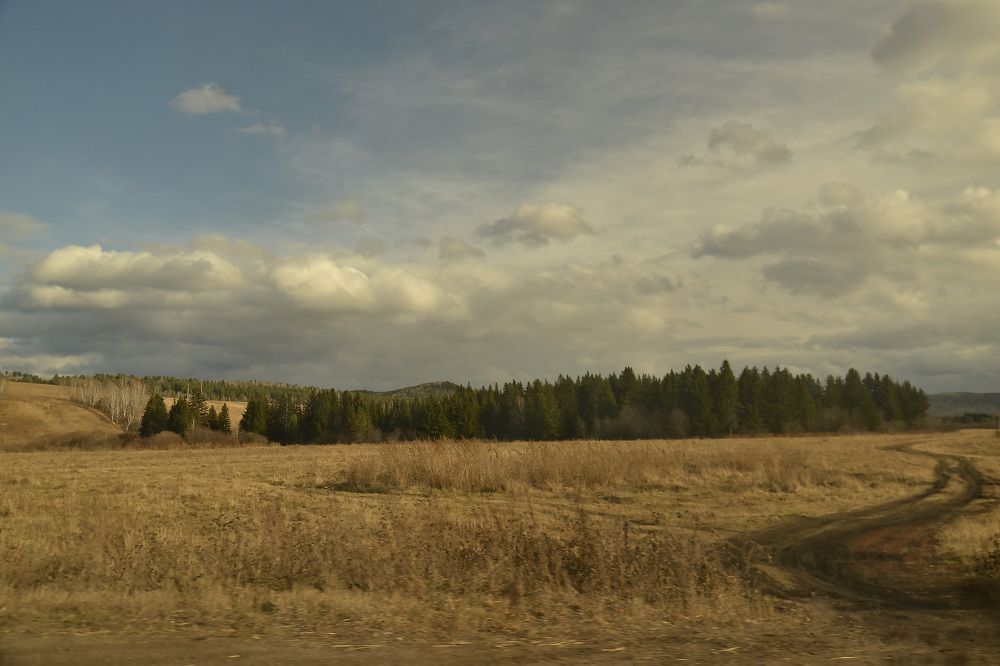 Солнечный день октября.