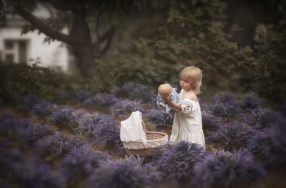 Счастье быть мамой.