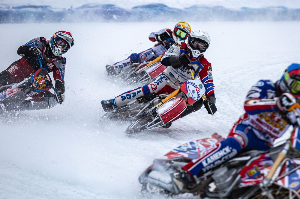 Чемпионат России по мотогонкам на льду 2022