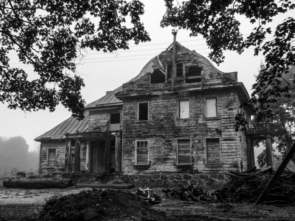 The ruins of the Strugachi estate