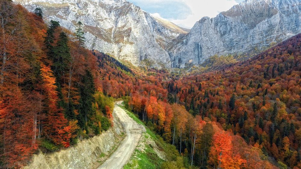 Осень на Водопадистом