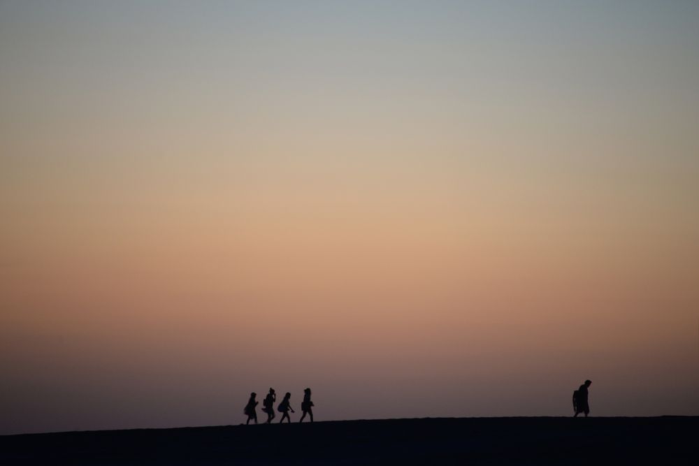 el largo camino al Hogar