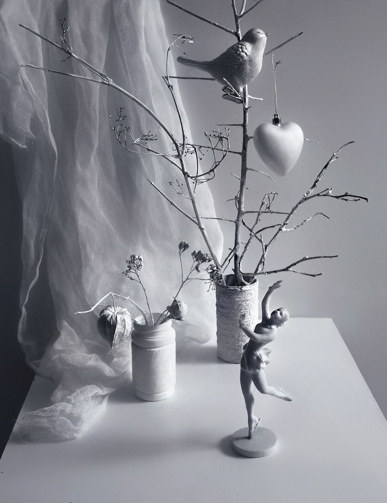 Зимняя мелодия дня влюбленных