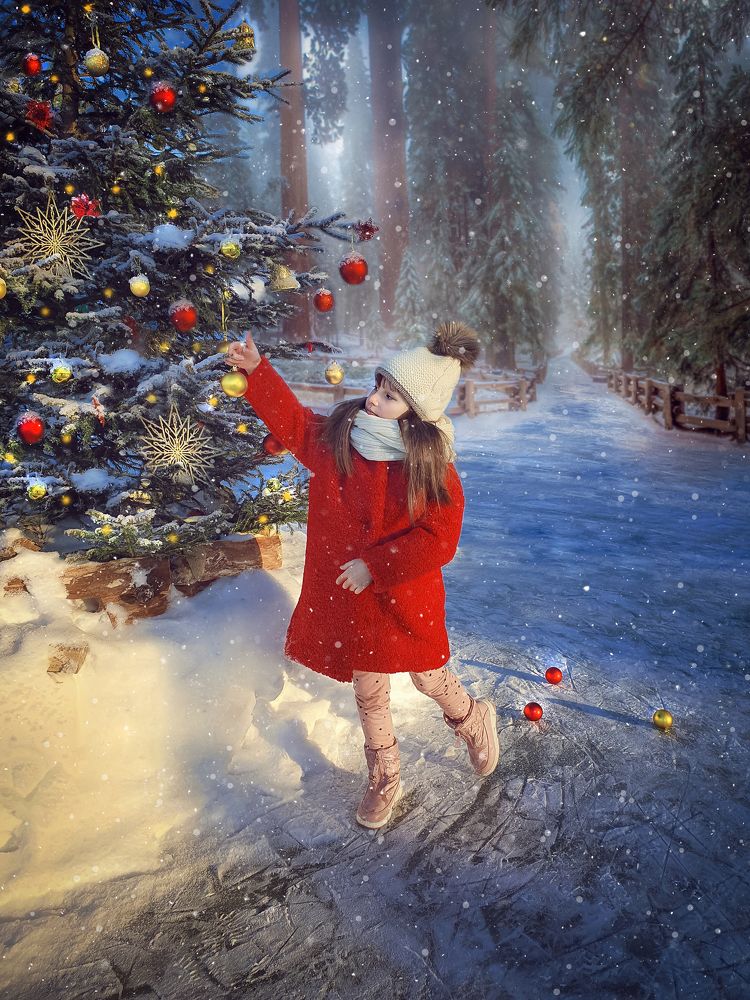 Рождественская открытка