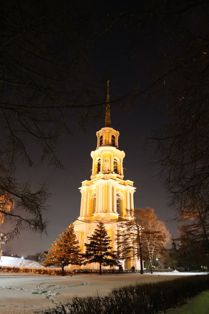 Рязанский кремль на Рождество