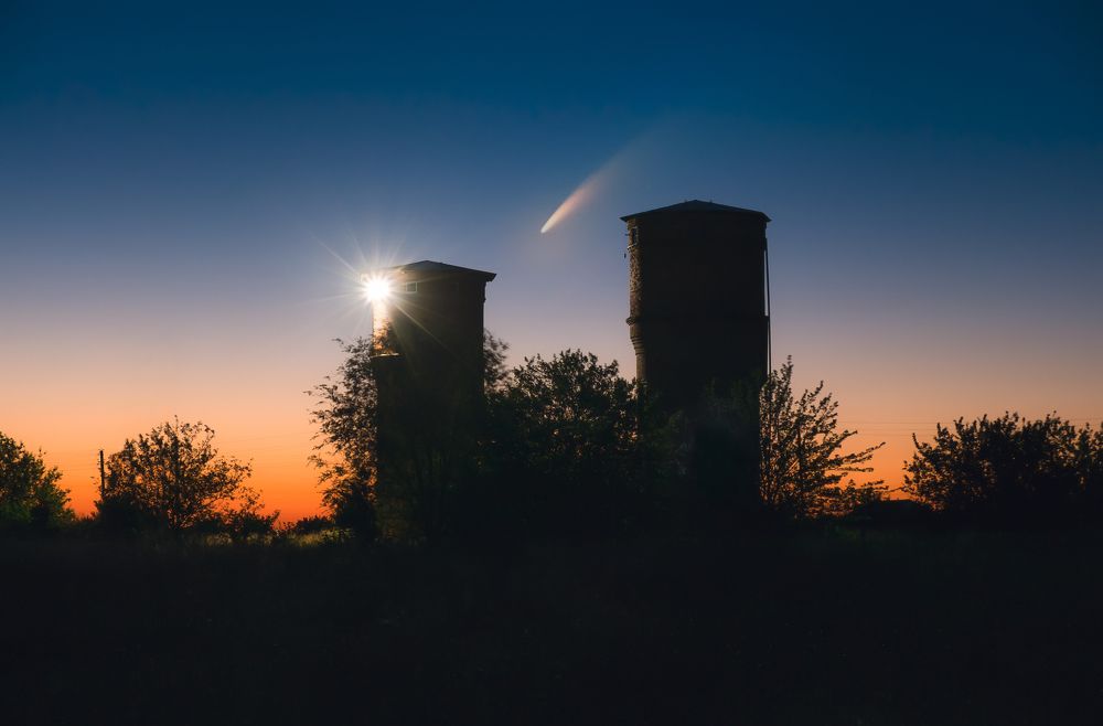 Two Towers & NEOWISE