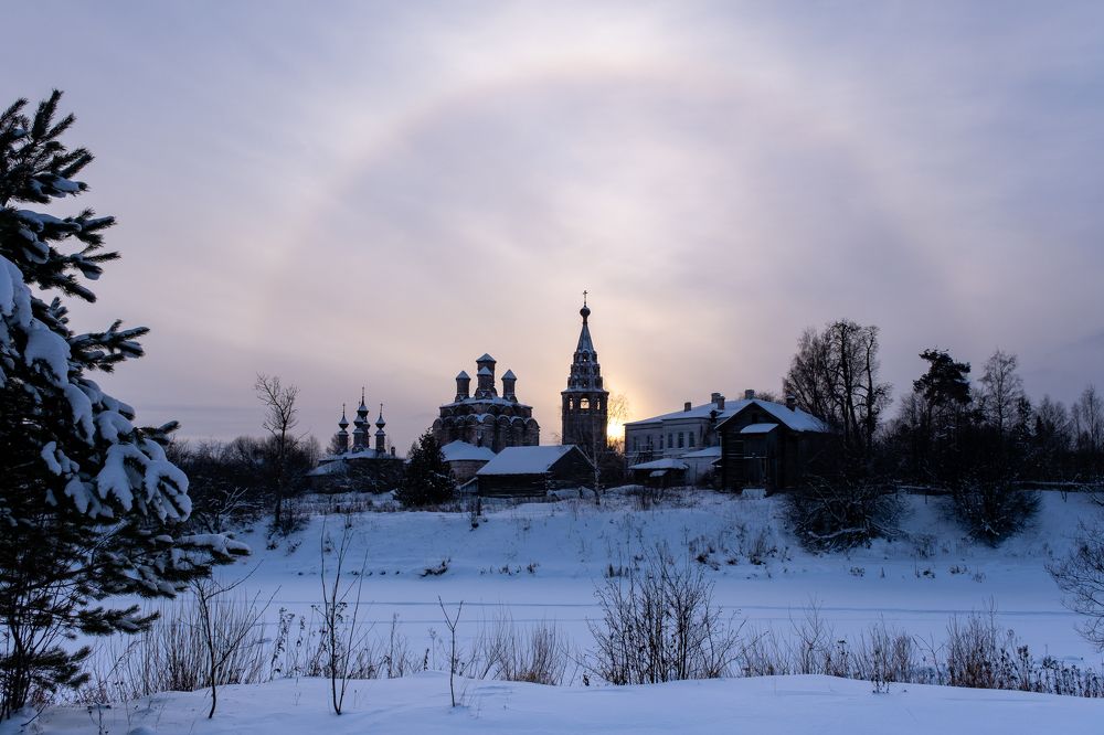 Солнечное гало в Солигаличе