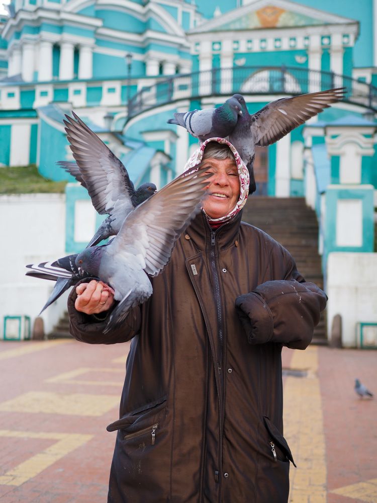 Любовь и голуби