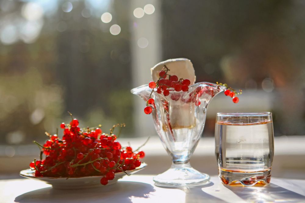 В жаркий полдень.