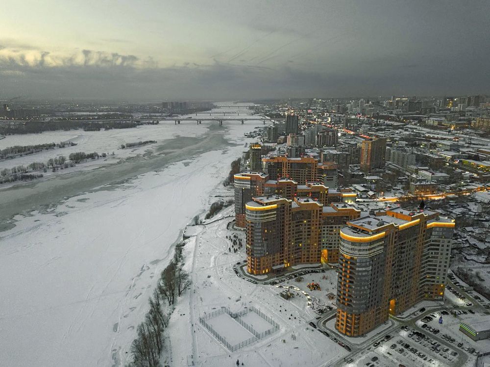 Вечерний Новосибирск....