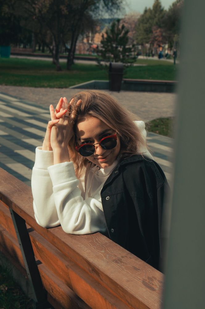 Девушка в парке