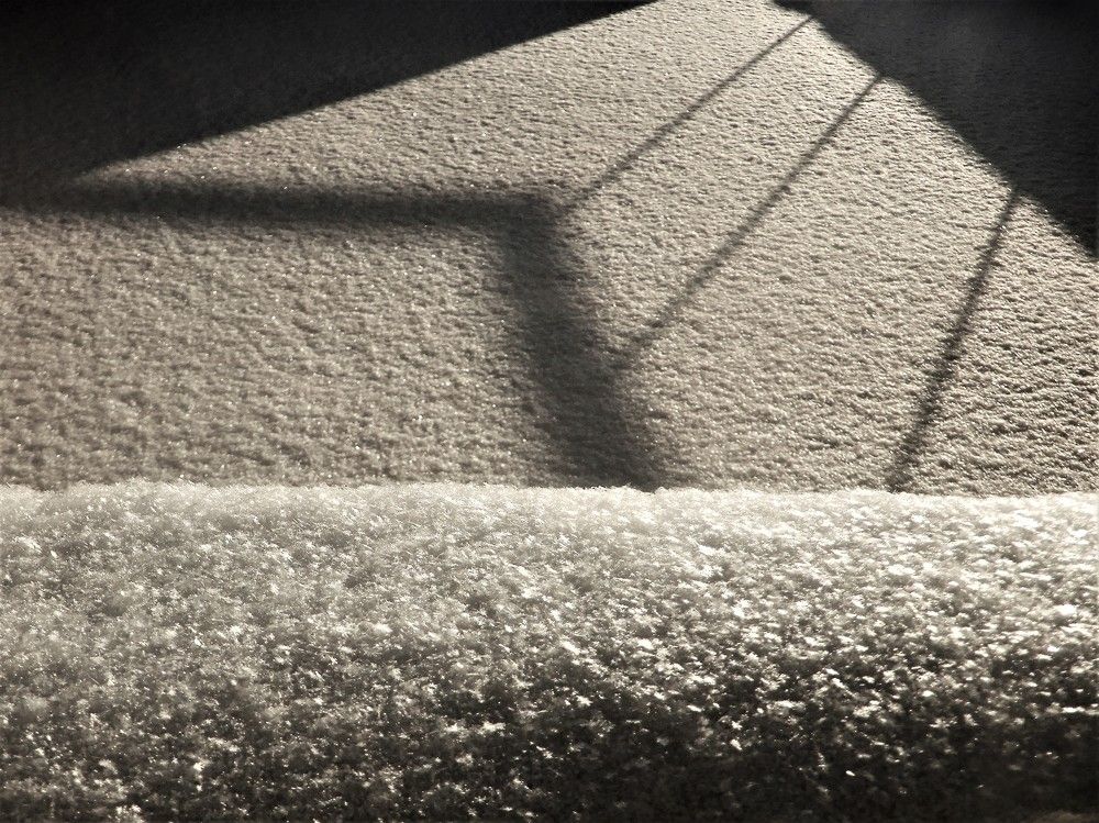 Январский солнечный минимализм