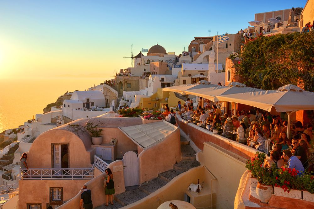 Oia sunset