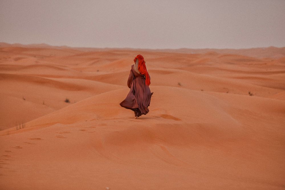 Одна в пустыне