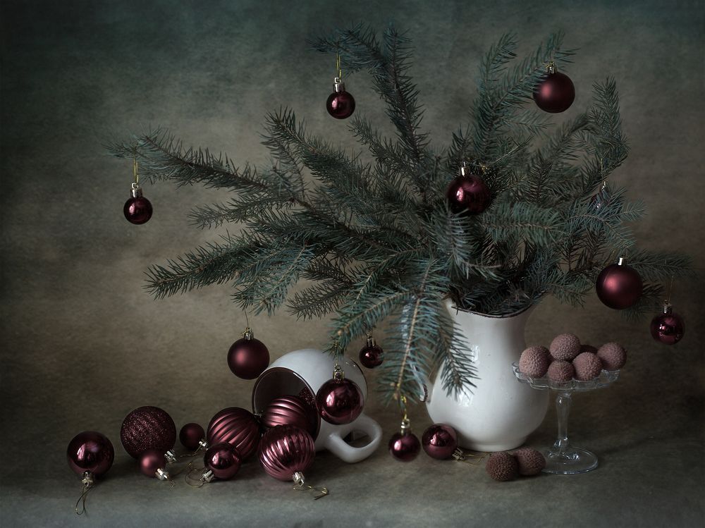 Новогодний этюд...