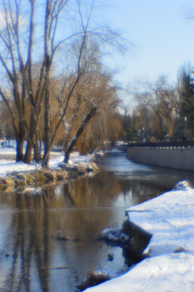 Акварельная зима