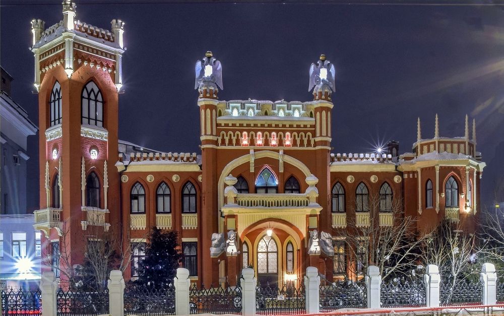 Булычёвский замок.  г. Киров.